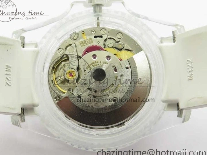 AAA Replica Watches Strap Fruit 3AF FreshLook 2620 Blue Submariner Phantomlab Rubber Transparent Dial Best Edition VR on White 1219